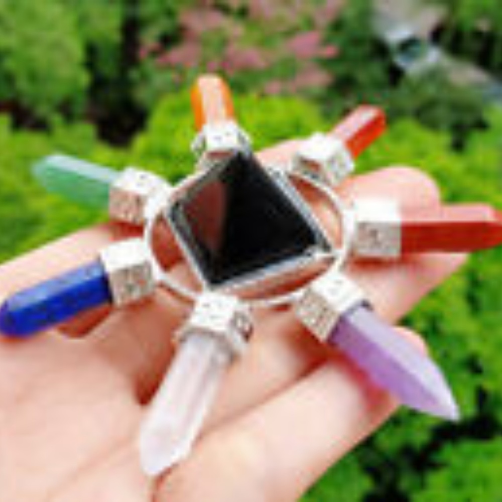 Black Agate Crystal Generator